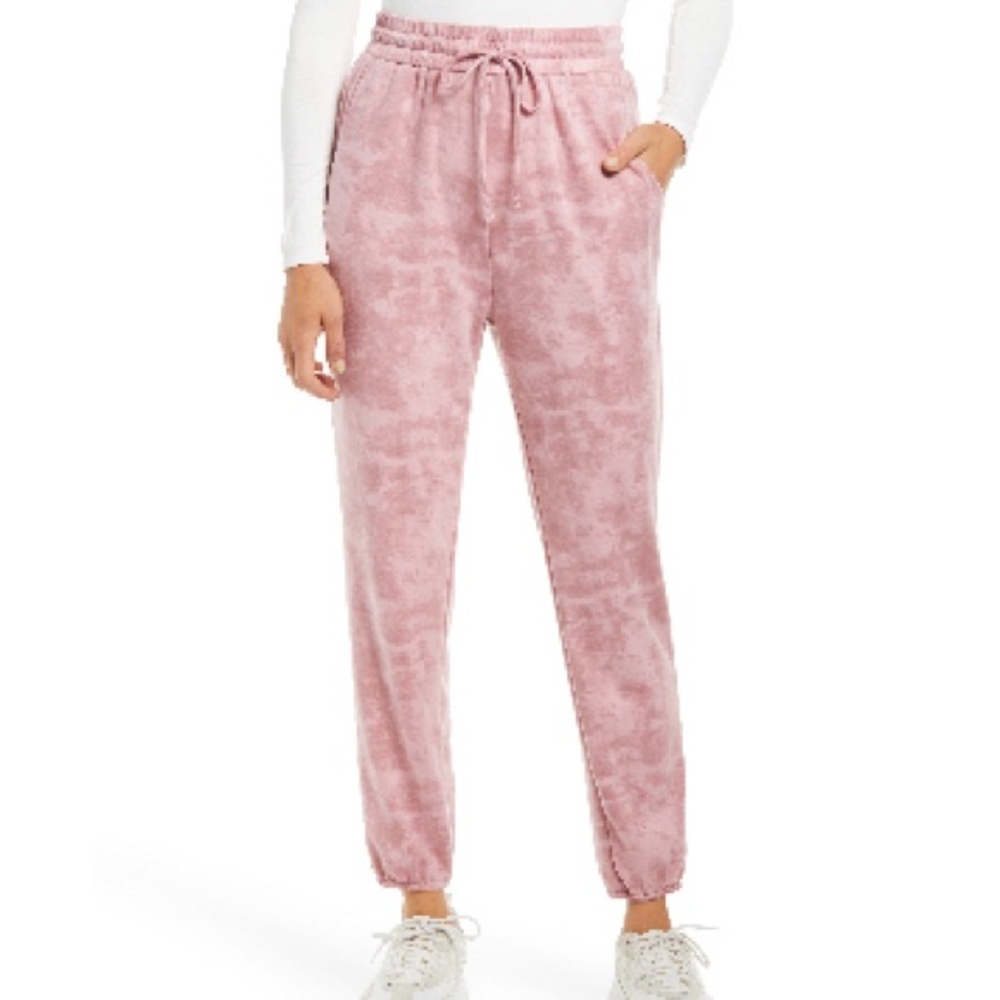 BP Pink Tie Dye Joggers!
